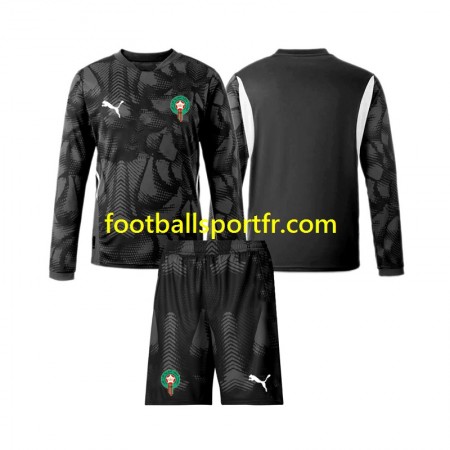 Tenue Maroc Gardien Enfant Troisieme 2024 Maillot de Foot ML